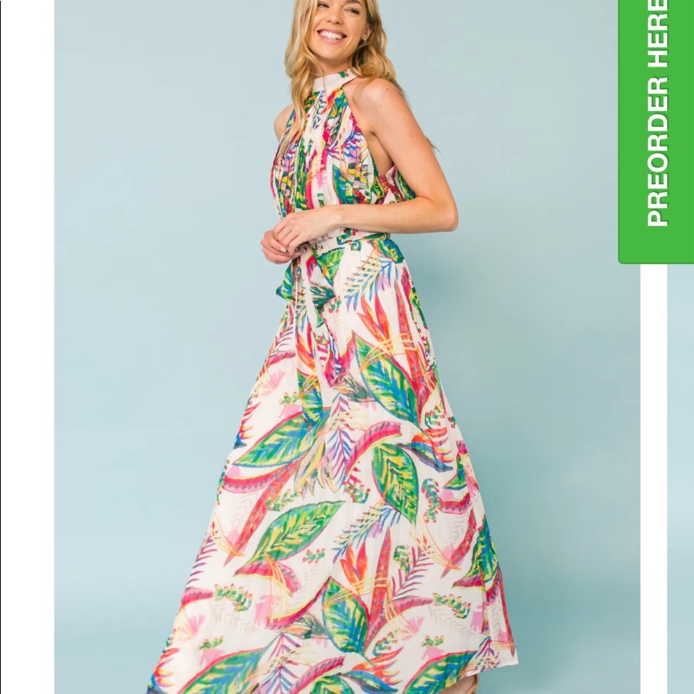 Flying tomato colorful maxi medium nwot